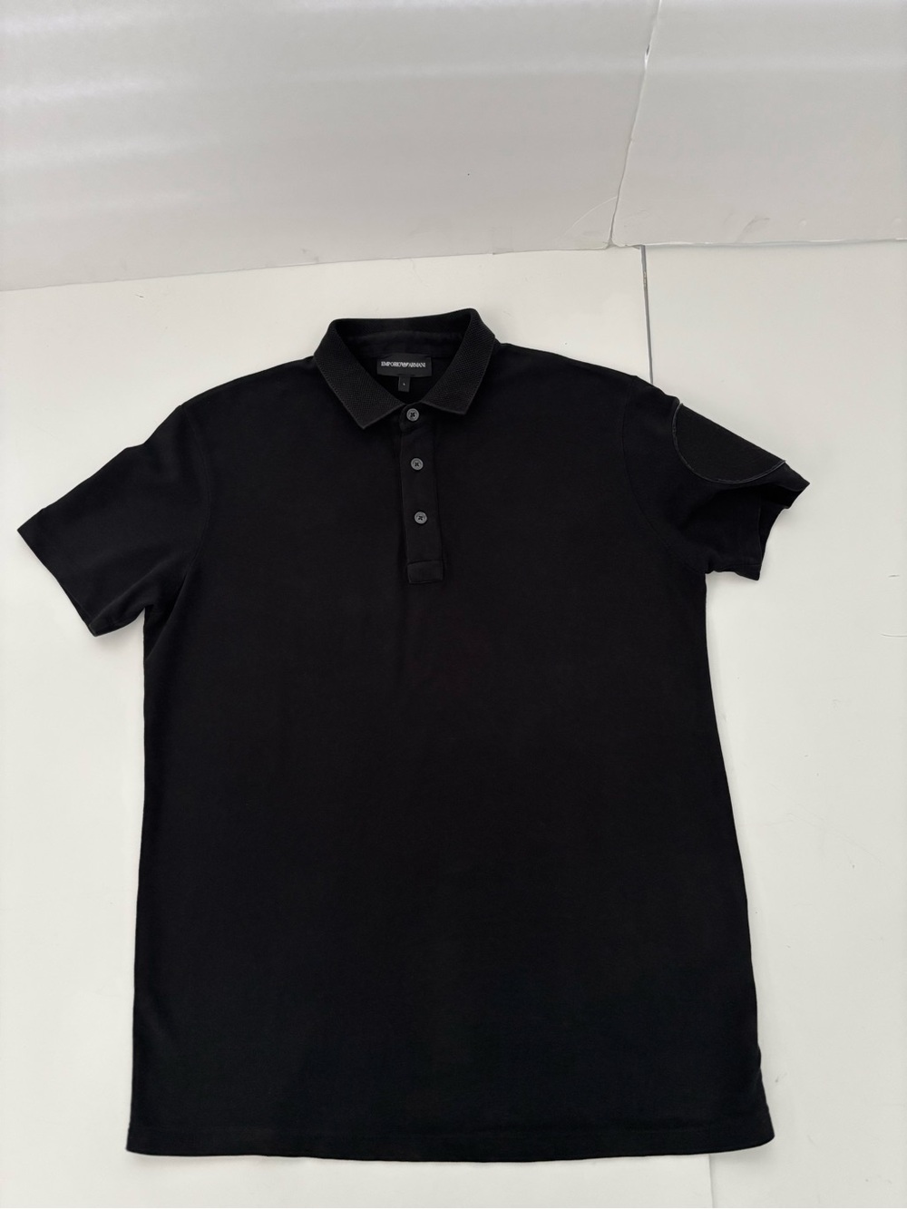 Emporio Armani Men's Patch Logo Short Sleeve Polo Shirt Size L - Picture 2 of 15
